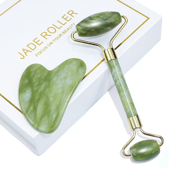 Other - Gua Sha & Jade Roller Set Anti Aging Lymphatic System